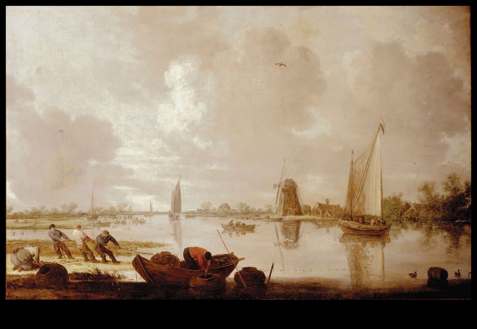 Jan Van Goyen'in Nehri Manzaraları: Hollanda Sanatında Tranquil Waters