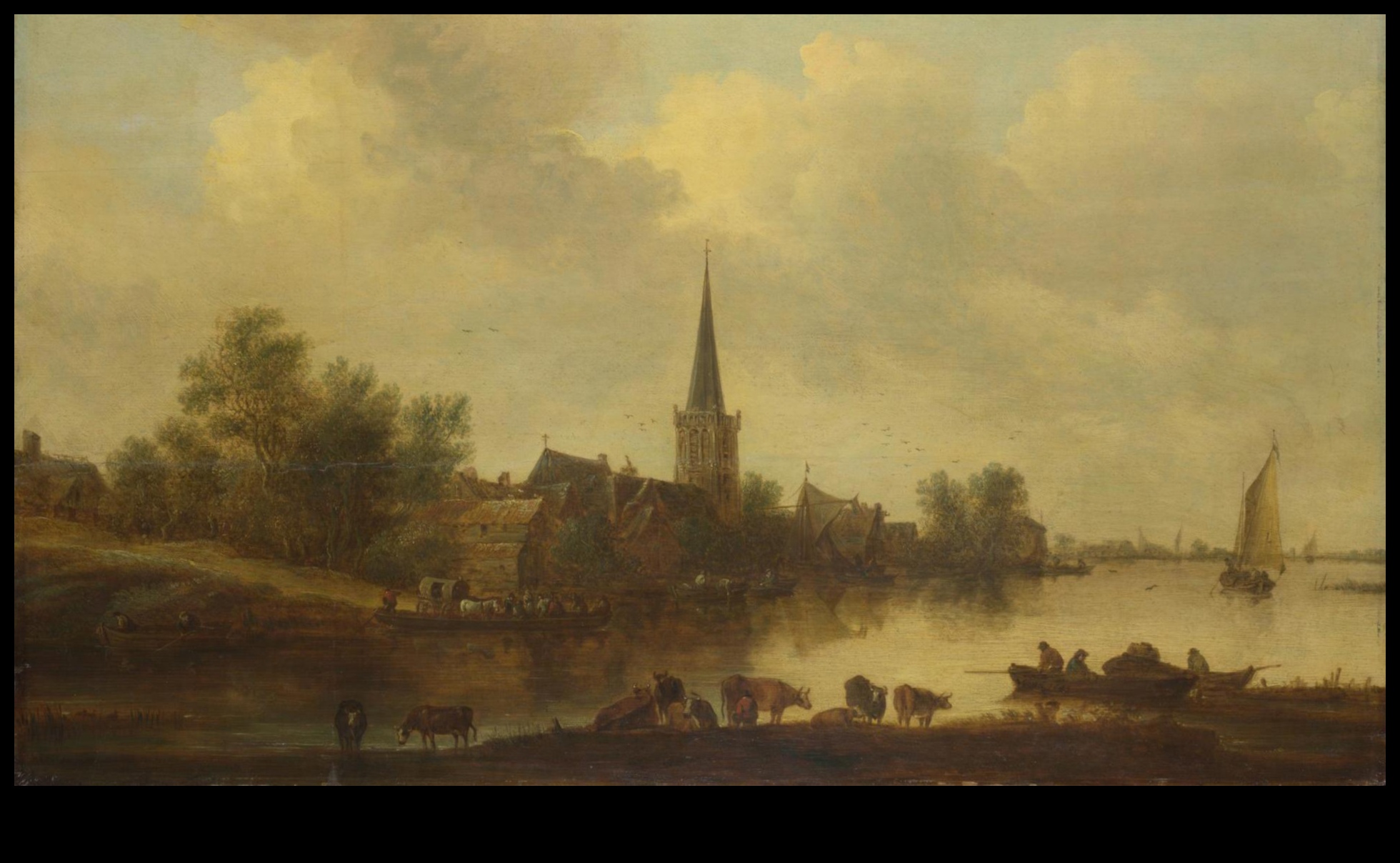 Jan Van Goyen'in Nehri Manzaraları: Hollanda Sanatında Tranquil Waters